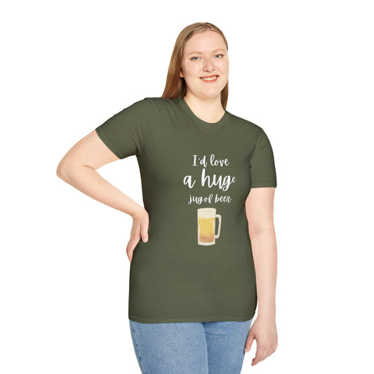 Funny Beer Hug T-Shirt